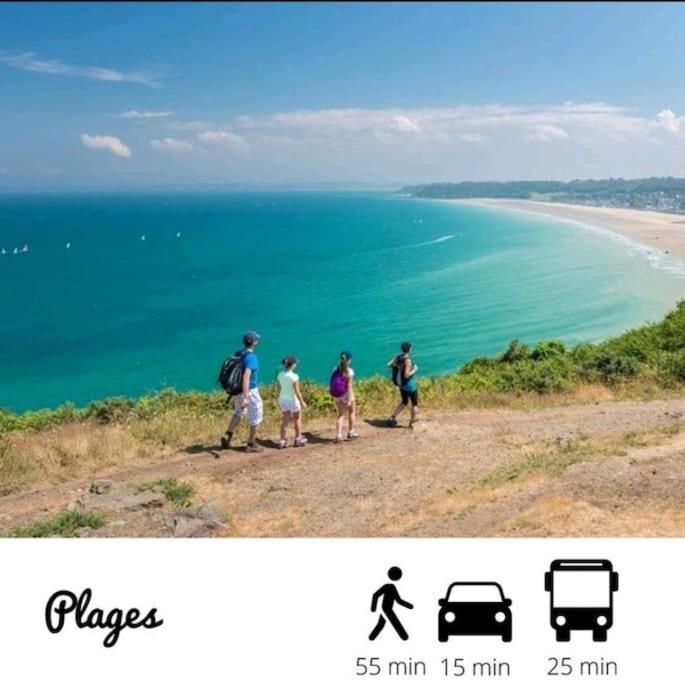 Appartamento Le Paris-Brest - Faites Une Pause Sur Votre Trajet Saint-Brieuc Esterno foto
